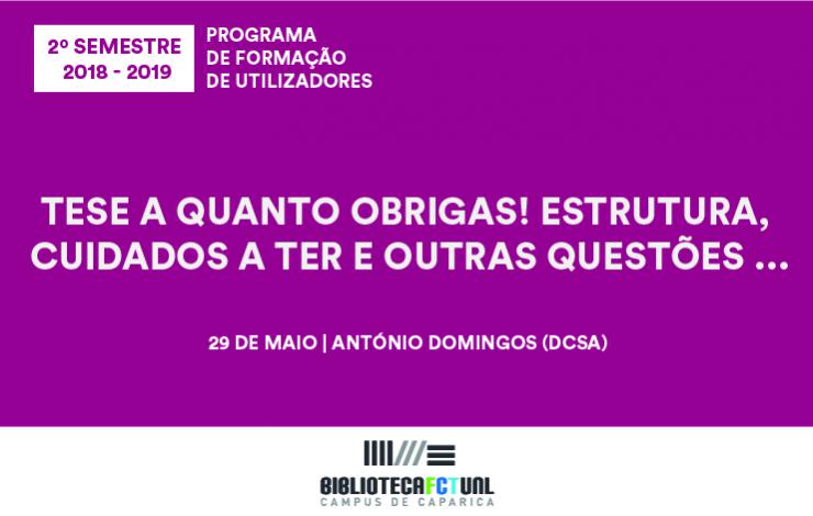 Programa de Formação de Utilizadores