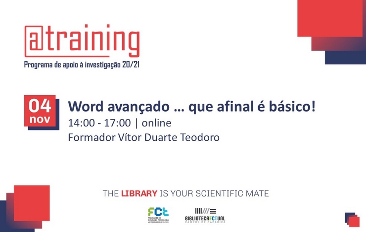 Formação Online | Word Avançado... que afinal é básico