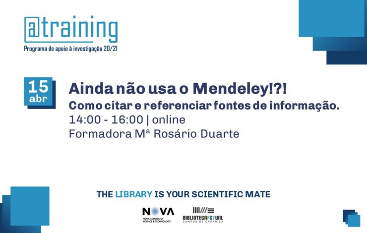 Formação | Ainda não Usa o Mendeley !?!