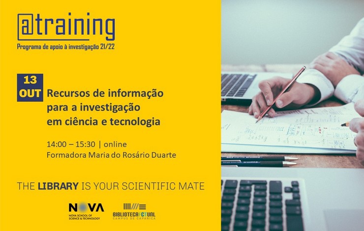 Formação | Recursos de Informação para a investigação em ciência e tecnologia