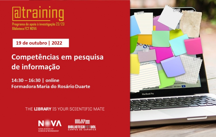 Formação | Competências em pesquisa de informação