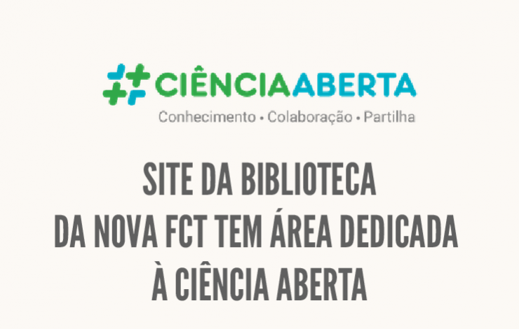 Site da Biblioteca tem área dedicada à Ciência Aberta