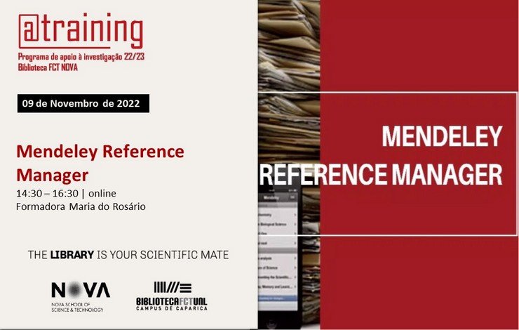 Formação | Mendeley Reference Manager