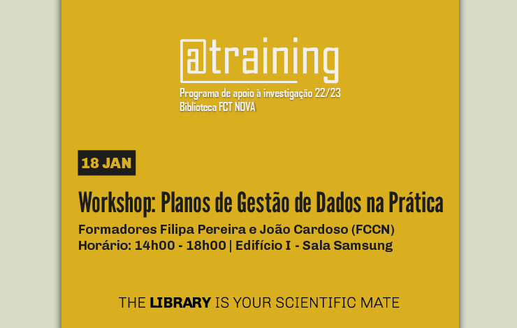 Workshop | Planos de Gestão de Dados na Prática