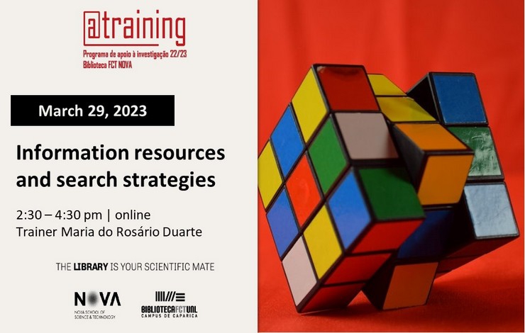 Training | Information Resources  | Information Resources and Search Strategies