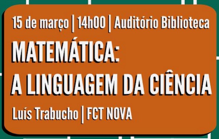 Palestra | Matemática: a linguagem da ciência 