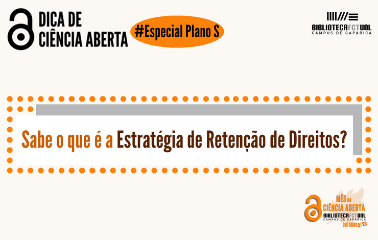 Dica de Ciência Aberta #Especial Plano S