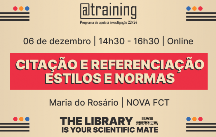 Formação |Citação e Referenciação - Estilos e Normas