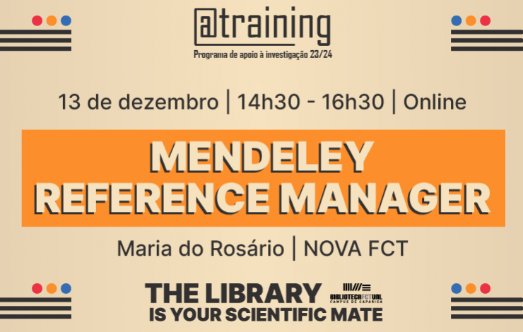 Formação| Mendeley Reference Manager