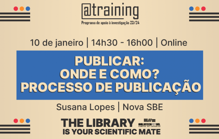 Formação | Publicar: onde e como? Processo de Publicação