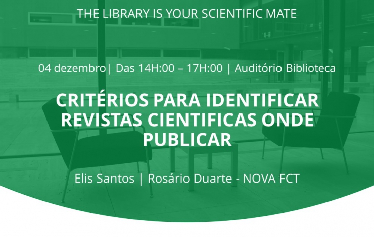 Formação | Critérios para identificar revistas científicas onde publicar