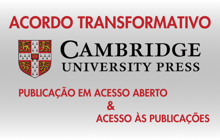 Acesso à editora Cambridge University Press