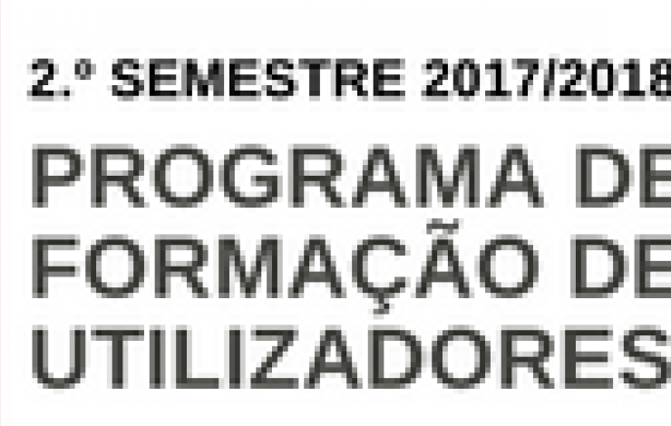 Programa de Formação de Utilizadores