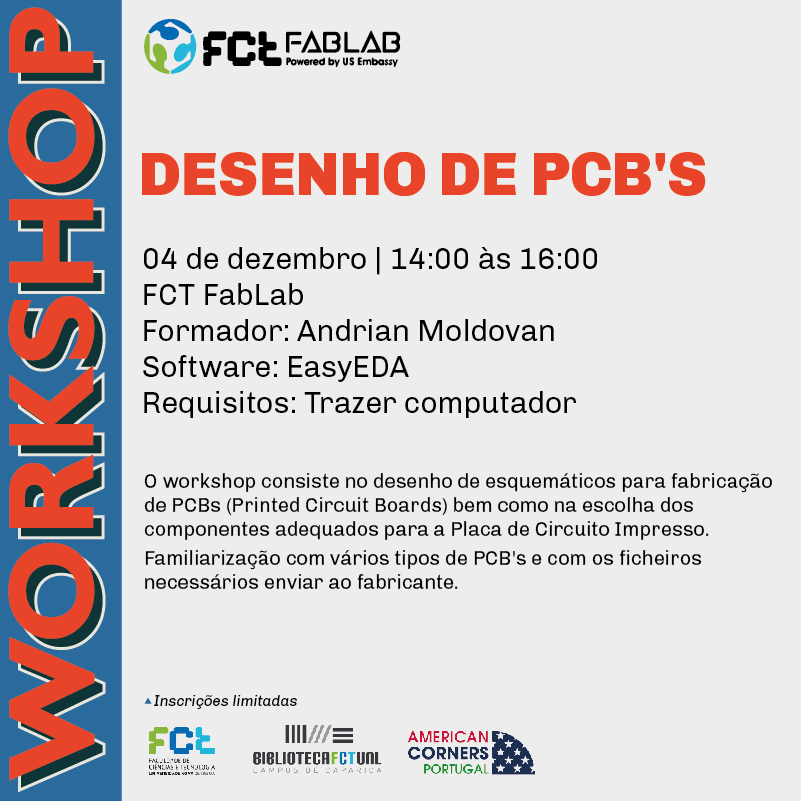 Workshop | Desenho de PCB´s